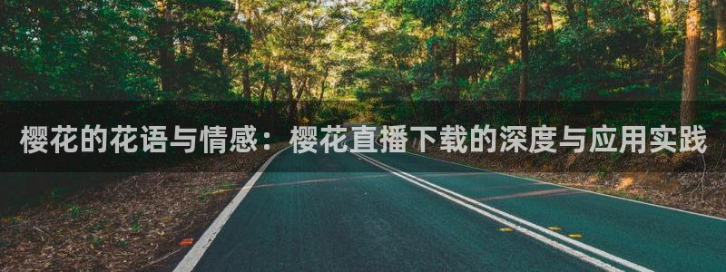 松鼠体育在线直播视频：樱花的花语与情感：樱花直播下载的深度与应用实践